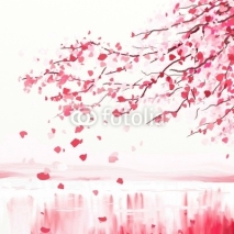 Obrazy i plakaty Japanese cherry tree