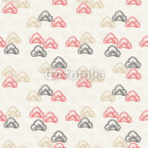 Obrazy i plakaty Seamless pattern in traditional japanese style #2