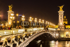 Naklejki Bridge of the Alexandre III in Paris