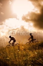 Fototapety healthy silhouette couple