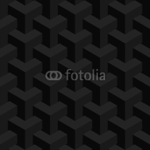 Obrazy i plakaty Vector unreal texture, abstract design, illusion construction, black background