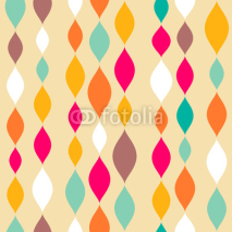 Naklejki Retro style abstract seamless pattern
