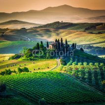 Naklejki Tuscan country