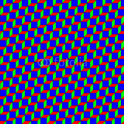 WEB ART DESIGN Illusion optique cubes optical  100