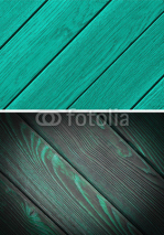 Obrazy i plakaty Wood texture. Lining boards wall. Wooden background. pattern. Showing growth rings. set
