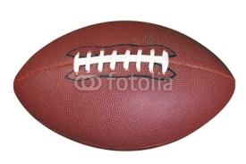 Fototapety American football isolated clipping path