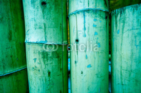 Naklejki beautiful natural wooden bamboo texture