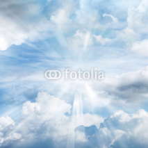Fototapety Bright sky rays