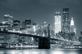 Fototapety New York City Brooklyn Bridge