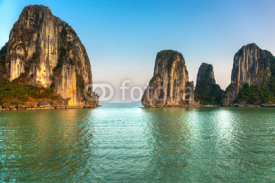 Naklejki Halong Bay, Vietnam. Unesco World Heritage Site.