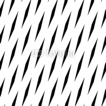 Naklejki Abstract geometric monochrome, minimal artistic pattern. Seamles