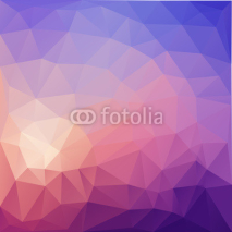 Obrazy i plakaty Illustration of colored  poligonal abstract background.