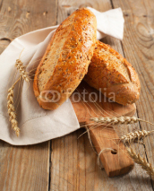 Fototapety Whole grain bread (9 grain bread)