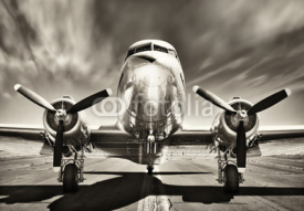 Obrazy i plakaty vintage airplane