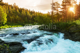 Naklejki River in Norway