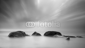 Naklejki Stones in the sea
