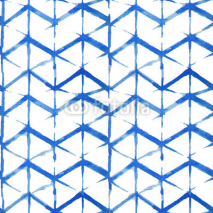 shibori indigo seamless pattern