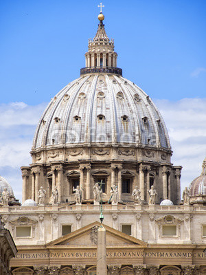 Cúpula de la Basilica de San Pedro Vaticano Roma