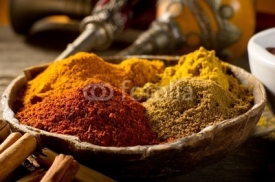Fototapety variety of spices - varieta di spezie
