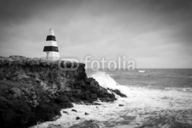 Fototapety Stormy Seas Black and White