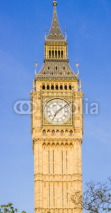 Fototapety Big Ben Clock Tower, Houses of Parliament, Westminster, London