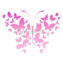 Naklejki butterflies design
