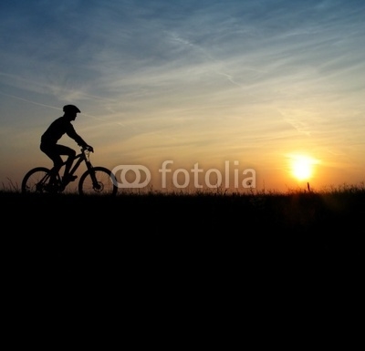 mountain biker
