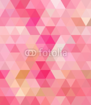 Obrazy i plakaty Pink Triangle Abstract Background