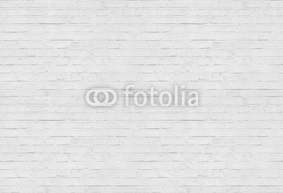 Seamless white brick wall pattern background