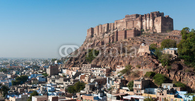 Meherangarth Fort, Jodhpur, Rajasthan, India.