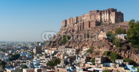 Naklejki Meherangarth Fort, Jodhpur, Rajasthan, India.