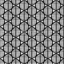 Fototapety Primitive seamless floral pattern with leaves. Tribal ethnic background, simplistic geometry, black and white. Textile design.
