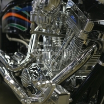 Fototapety american motorcycle engine
