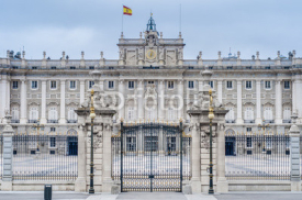 Fototapety The Royal Palace of Madrid, Spain.