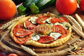 Fototapety Tomaten, Pizza