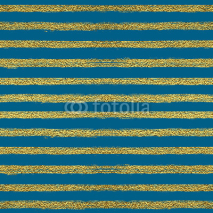Obrazy i plakaty Seamless pattern with gold stripes