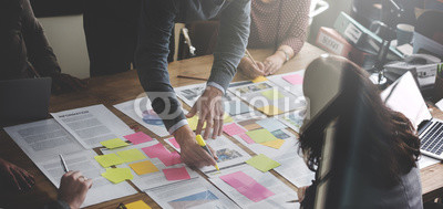 Business People Planning Strategy Analysis Office Concept