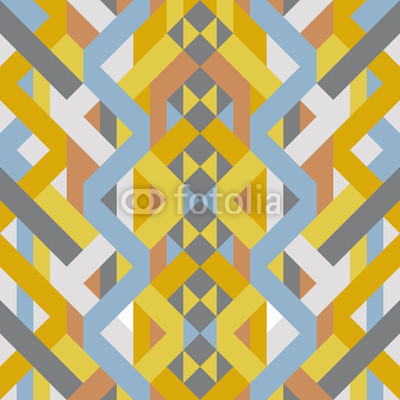 abstract retro geometric pastel art deco style pattern