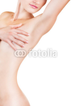 Naklejki Beautiful woman's body