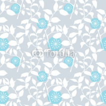 Naklejki Seamless floral wallpaper