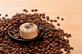 Naklejki coffee and macaroon