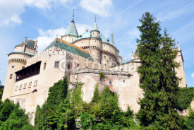 Naklejki Bojnice Castle, Slovakia, Europe