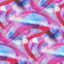 Fototapety colorful blue, pink pattern water texture paint abstract seamles