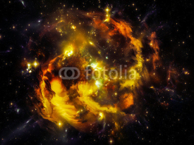 Naklejki Space Nebula