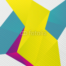 Obrazy i plakaty Origami Abstrakt
