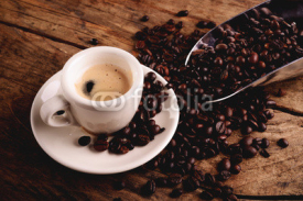 Naklejki espresso coffee