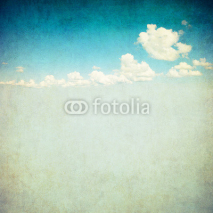 Fototapety retro image of cloudy sky