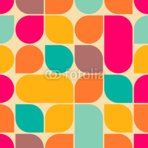 Obrazy i plakaty Retro abstract seamless pattern