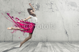 Obrazy i plakaty Liquid Dancer