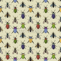 Obrazy i plakaty Bugs texture